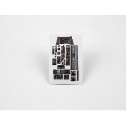 He 219A-7 UHU instrumentpanel til Tamiya