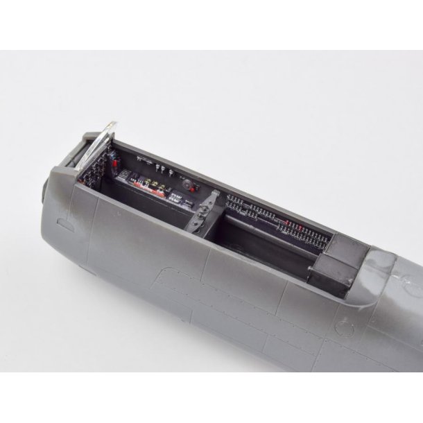He 219A-7 UHU instrumentpanel til Tamiya