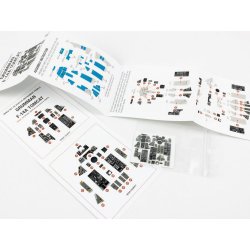 Grumman F-14A Tomcat instrumentpanel til Tamiya