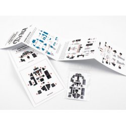 Grumman F-14D Tomcat instrumentpanel til Tamiya