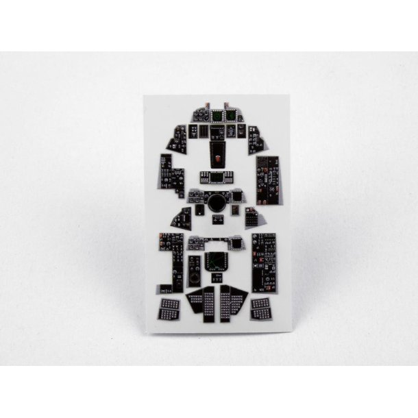 Grumman F-14D Tomcat instrumentpanel til Tamiya