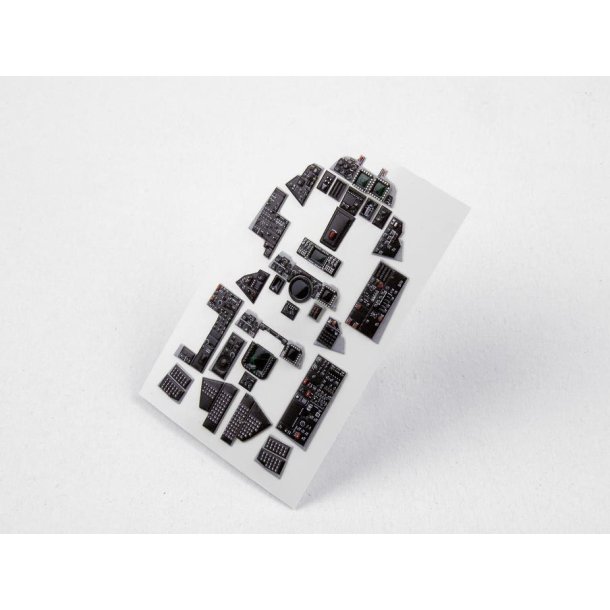 Grumman F-14D Tomcat instrumentpanel til Tamiya