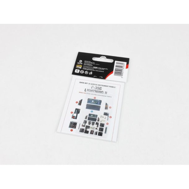 F-35B Lightning II instrumentpanel til Tamiya