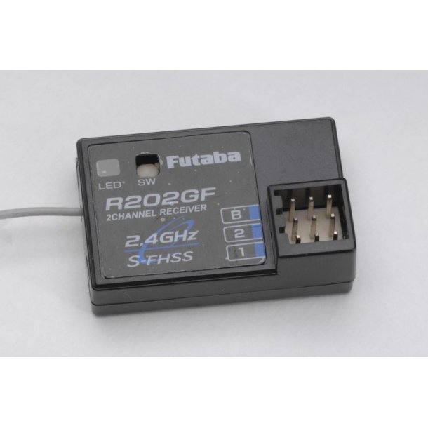 Futaba 2-kanals modtager R202GF 2,4Ghz S-FHSS