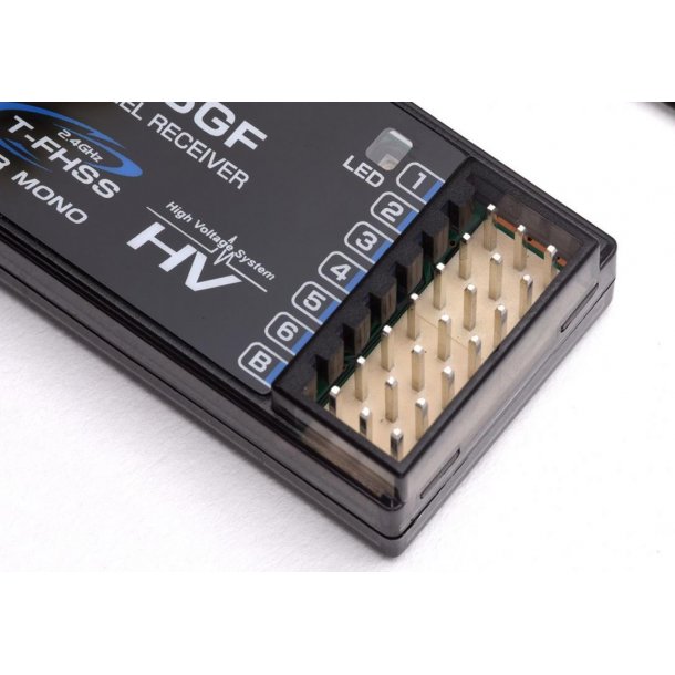 Futaba R3106GF 2,4GHz T-FHSS 6-kanals modtager
