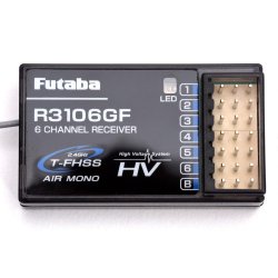 Futaba R3106GF 2,4GHz T-FHSS 6-kanals modtager