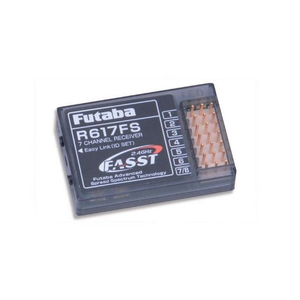 Futaba R617FS 2,4 GHz FASST 7-kanals modtager