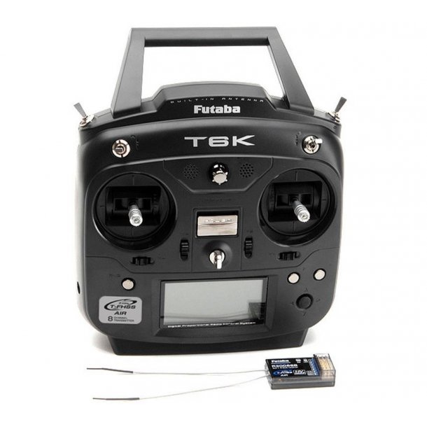 Futaba T6K V2.0 8-kanal FS 2.4GHz T-FHSS+R3006SB