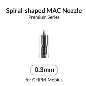 Gaahleri Airbrush Spiral-shaped MAC Nozzle 0.3 mm for Premium Mobius