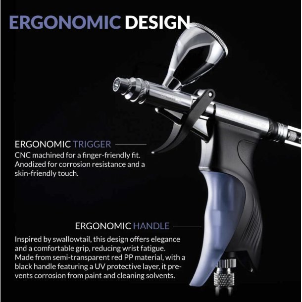 Gaahleri GHAC-Swallowtail &amp; Rex Airbrush