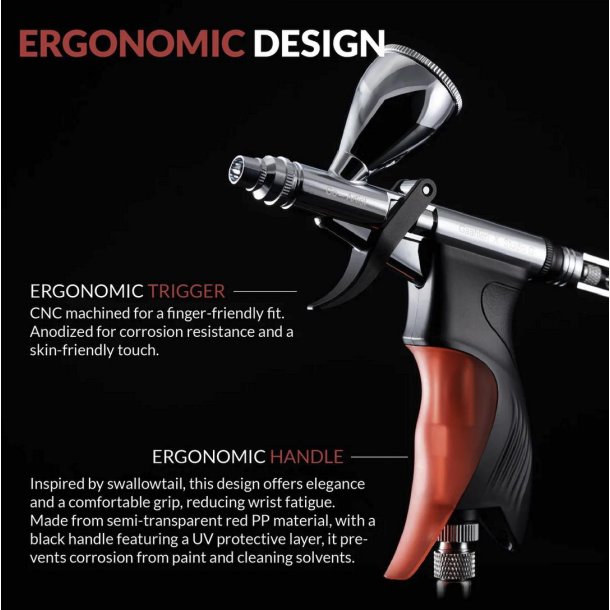 Gaahleri GHAC-Swallowtail &amp; StudioG Airbrush