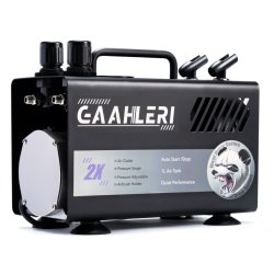 Gaahleri Airbrush Compressor Dual-Drive GT-918