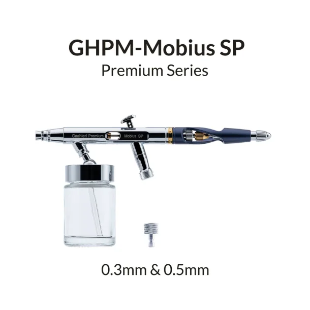 Gaahleri Premium Series GHPM-Mobius SP 0.3 &amp; 0.5mm Airbrush
