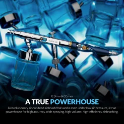 Gaahleri Premium Series GHPM-Mobius SP 0.3 &amp; 0.5mm Airbrush