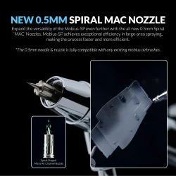 Gaahleri Premium Series GHPM-Mobius SP 0.3 &amp; 0.5mm Airbrush