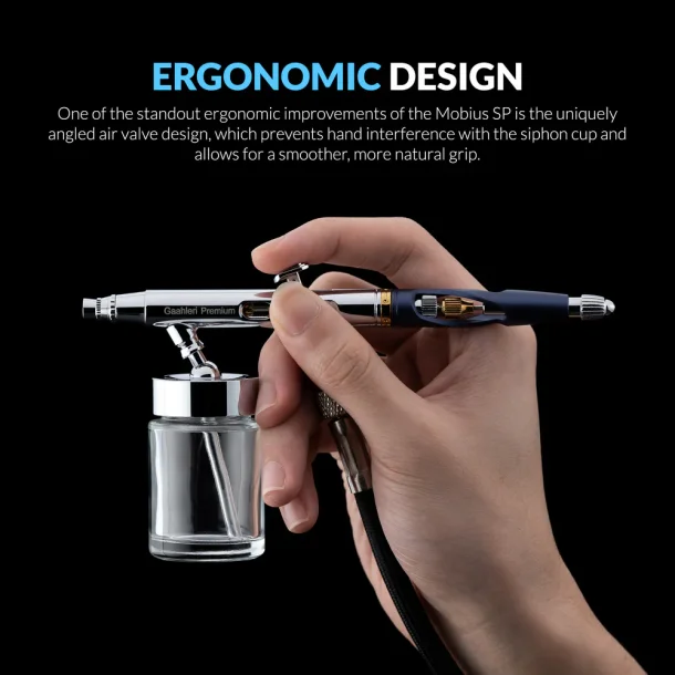 Gaahleri Premium Series GHPM-Mobius SP 0.3 &amp; 0.5mm Airbrush