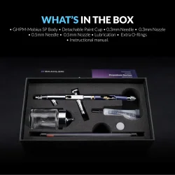 Gaahleri Premium Series GHPM-Mobius SP 0.3 &amp; 0.5mm Airbrush