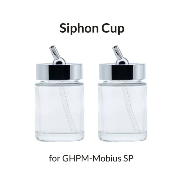 Gaahleri 30ml Metal-Capped Airbrush Siphon Cup for Mobius SP, 2 stk.