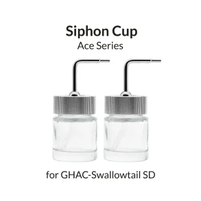 Gaahleri 30ml Metal-Capped Siphon Airbrush Cup For Swallowtail SD, 2 stk.