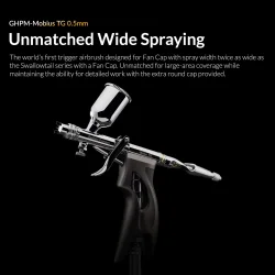 Gaahleri Premium Series GHPM-Mobius TG 0.5mm Airbrush