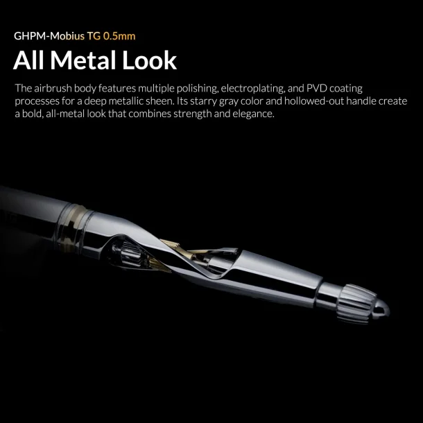 Gaahleri Premium Series GHPM-Mobius TG 0.5mm Airbrush