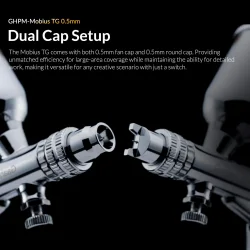 Gaahleri Premium Series GHPM-Mobius TG 0.5mm Airbrush