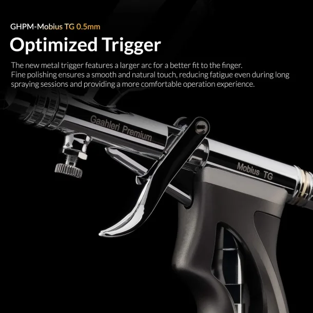 Gaahleri Premium Series GHPM-Mobius TG 0.5mm Airbrush
