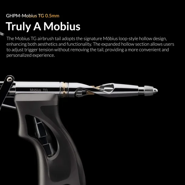 Gaahleri Premium Series GHPM-Mobius TG 0.5mm Airbrush