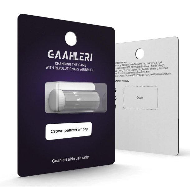 Gaahleri Airbrush Crown Pattern Air Cap