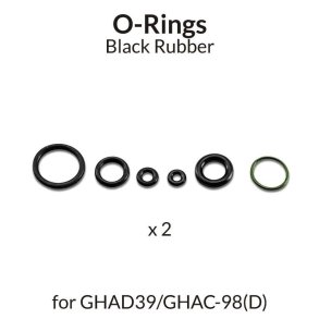 Gaahleri Black Rubber O-Ring for Airbrushes for GHAD-39/GHPM-65/GHHAC-98D