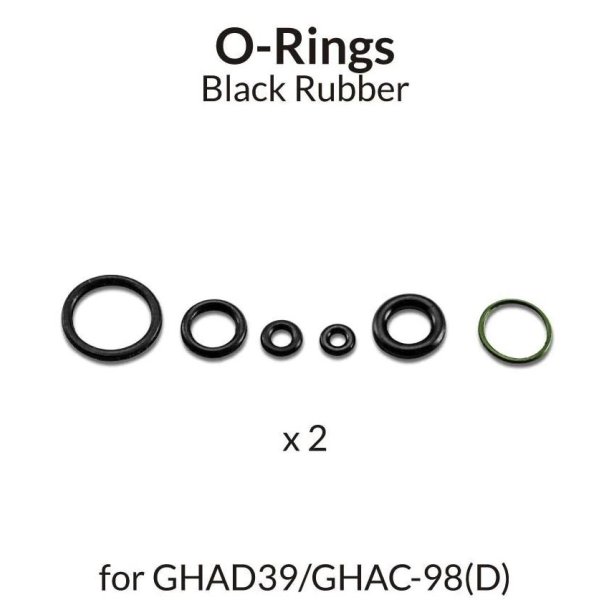 Gaahleri Black Rubber O-Ring for Airbrushes for GHAD-39/GHPM-65/GHHAC-98D
