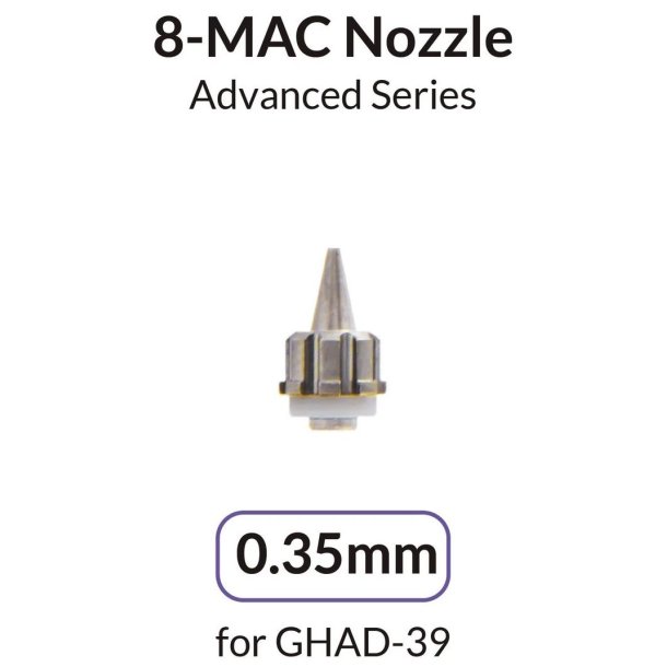 Gaahleri Airbrush 0.35mm Nozzle of Quick Self-Centering Structure for GHAD-39