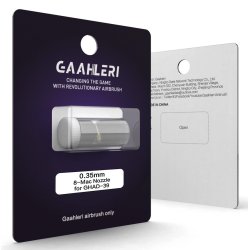 Gaahleri Airbrush 0.35mm Nozzle of Quick Self-Centering Structure for GHAD-39