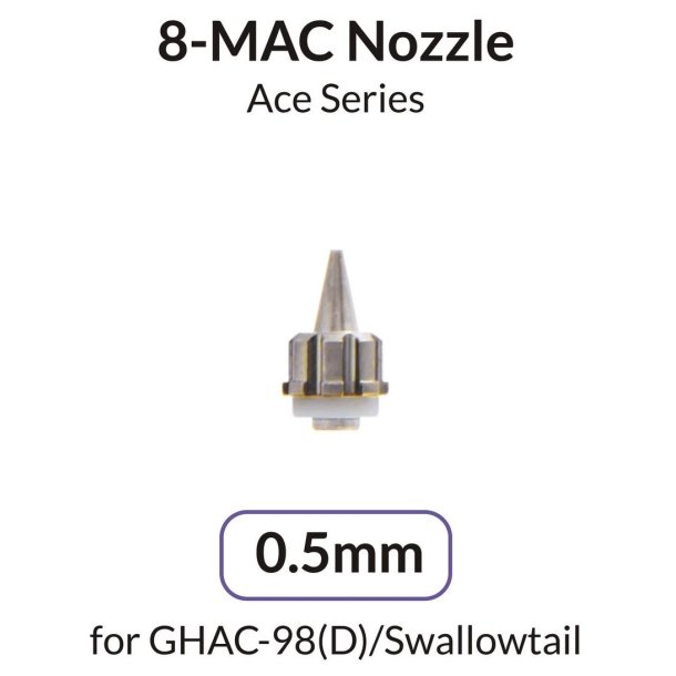 Gaahleri Airbrush 0.50mm Nozzle of Quick Self-Centering Structure for Ace Series