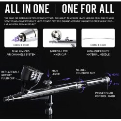 Gaahleri GHAC-98D Ace Series Airbrush