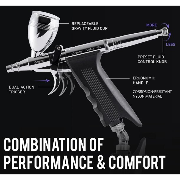 Gaahleri GHAD-68 Advanced Series Airbrush