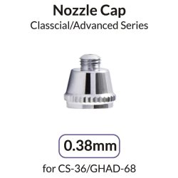 Gaahleri Airbrush 0.50mm Nozzle Cap for CS-36 &amp; GHAD-68