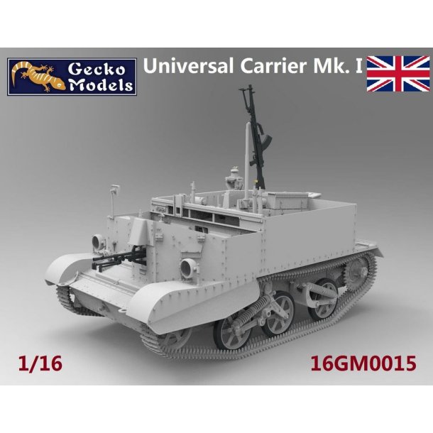 Universal Carrier Mk. I, skala 1/16