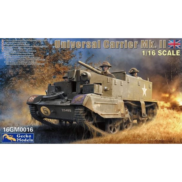 Universal Carrier Mk. II, skala 1/16