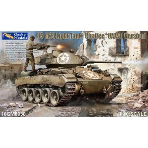 US M24 Light Tank Chaffee (WWII version), skala 1/16