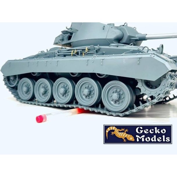 US M24 Light Tank Chaffee (WWII version), skala 1/16