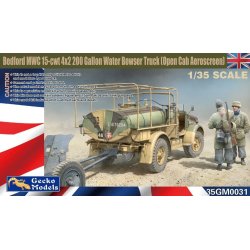 Bedford MWC 15-cwt 4x2 (Open Cab) 200 Gallon Bowser Water Truck