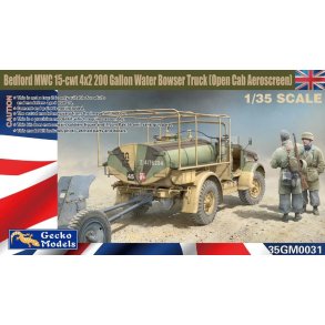 Bedford MWC 15-cwt 4x2 (Open Cab) 200 Gallon Bowser Water Truck