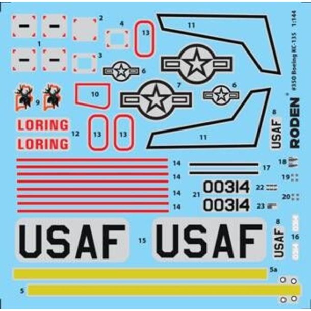 Boeing KC -135, skala 1/144