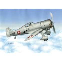 Fokker D.XXI - dansk udgave. Skala 1/72