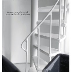 Vindeltrappe, skala 1/18 - 1/20. Hvid