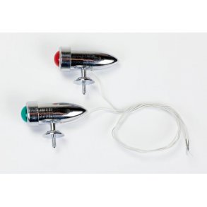 Positionslanterner, 1 par. 3 volt 100 mA