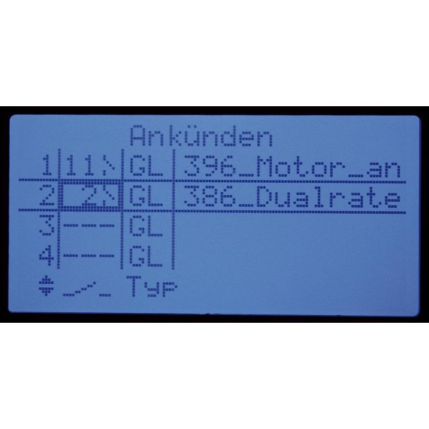 Graupner mc-28 - radiosender med 4D-joystick og 16 kanaler