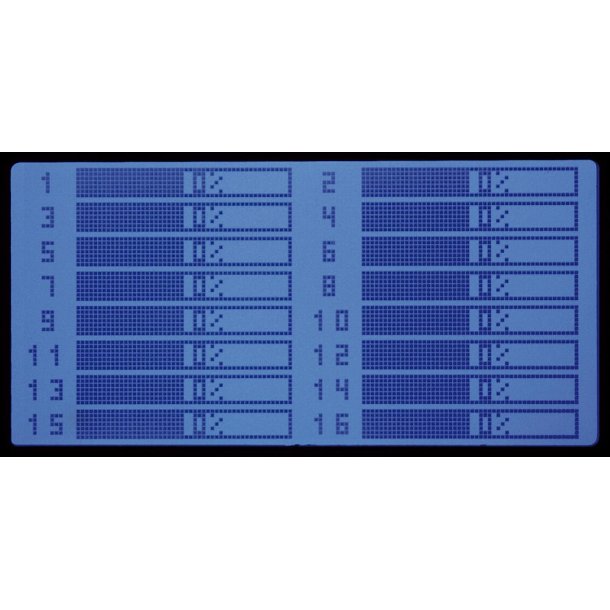 Graupner mc-28 - radiosender med 4D-joystick og 16 kanaler