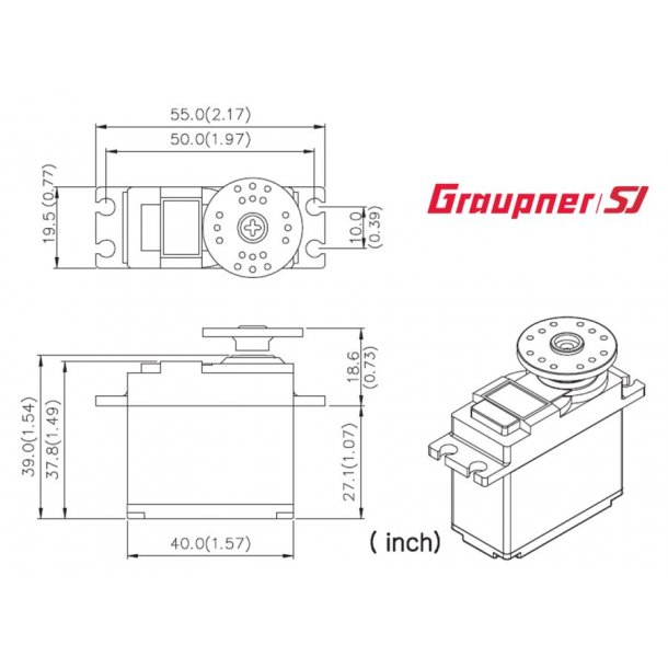 Graupner Servo DES 708 BB MG
